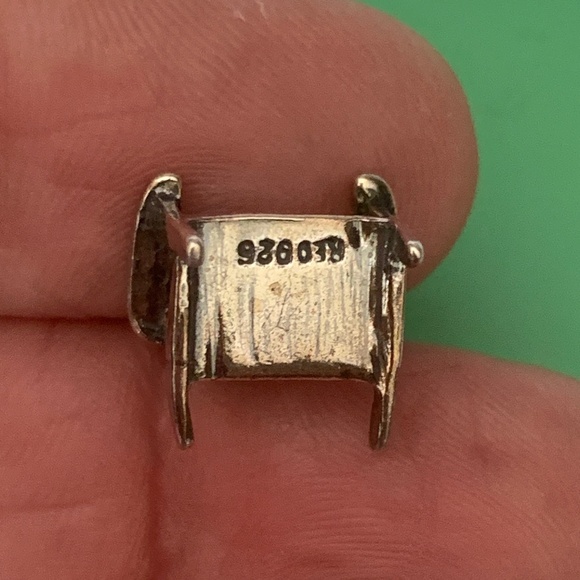 .925 Adirondack Chair Sterling Silver Jewelry Charm #beach #garden - Picture 4 of 6